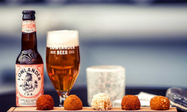 Lowlander IPA met bijzondere bitterballen